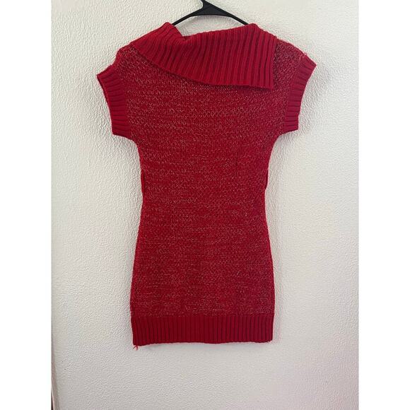 Cherry Stix Girls Red Sweater Youth Dress Size Large - Picture 3 of 8